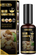 🌿 Ginger Hair Growth Oil | Natural Hair Growth & Anti Hair Loss Oil | South Moon 50ml.