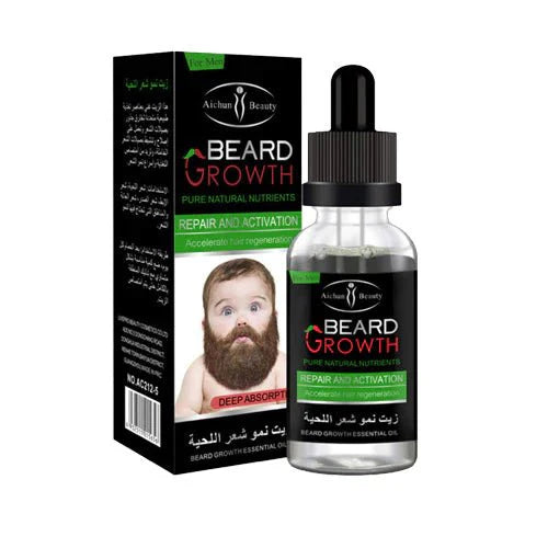 🧔 Natural Men Beard Oil | Beard Growth & Softening Oil | Premium Beard Care for Men.
