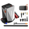Portable Multi-Function Car Jump Starter | 12000mAh Air Compressor & Emergency Power Bank.