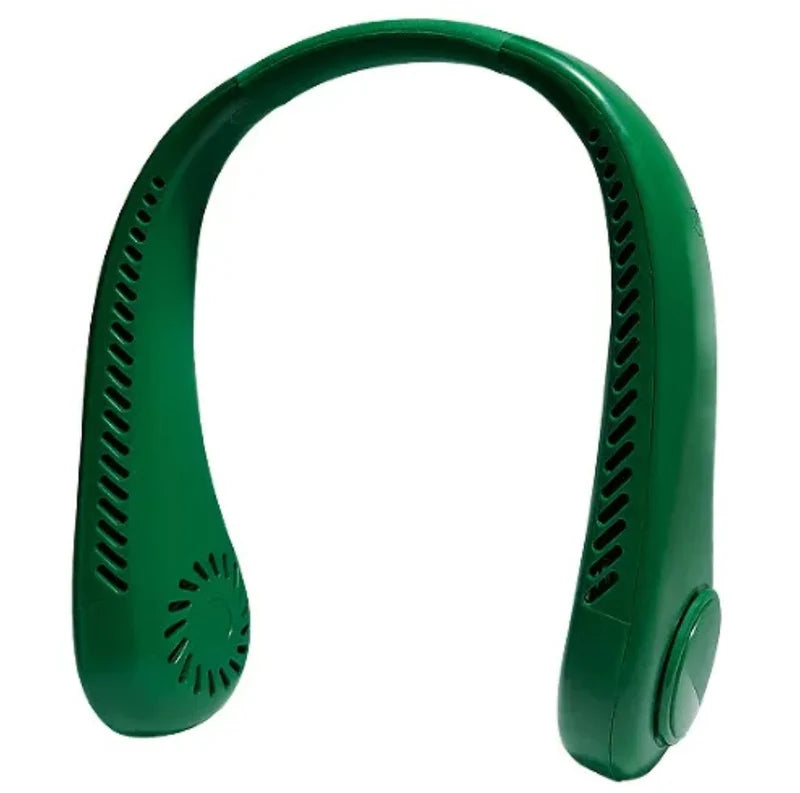 Arctic Breeze™ Bladeless Neck Fan | Rechargeable 360° Cooling Fan.